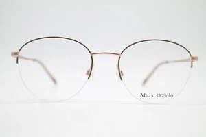 Brille Marc O Polo 502147 Goldbronze Oliv Halbrand Brillengestell eyeglasses Neu - Picture 1 of 6