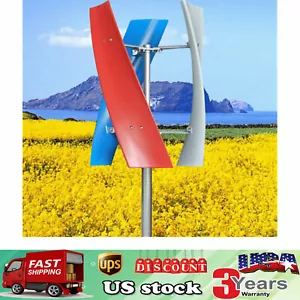 Kit generador turbina eólica 500W DC 24V con controlador de carga energía molino de viento EE. UU. - Imagen 1 de 12
