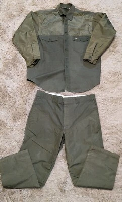 Vintage Duxbak Briar Brush Reinforced Shirt And Pants XL 42*30 - Image 1 of 4