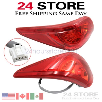 For Infiniti Q50s Q50 2014 2015 2016 2017 Rear Outer Tail Light 2Pcs L + R Side - Изображение 1 из 4