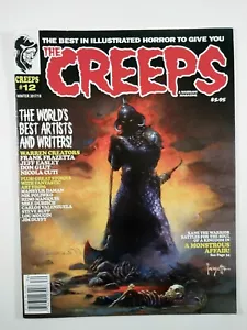 Revista THE CREEPS #12 (Garantía, Invierno 2017-2018) Cubierta Frank Frazetta - Imagen 1 de 3