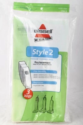 Genuine Bissell Vacuum Bags 3X 32018 Style 2 - Image 1 of 2