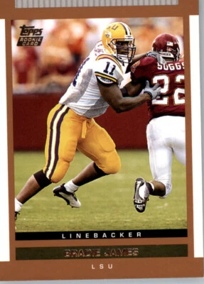 2003 Topps Draft Picks & Propects #154 Bradie James RC - Dallas Cowboys - Image 1 of 2