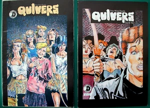 QUIVERS #1 And #2 Set | Brian Michael Bendis 1st Work | Caliber Press - Picture 1 of 7
