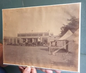 Fotografía Vintage India LA RESIDENCIA BUNGLOW Jammu Cachemira 10 in x 7,75in - Imagen 1 de 3