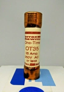 (9) Ferraz Shawmut 35A 250V Fuse (OT35) - Picture 1 of 1