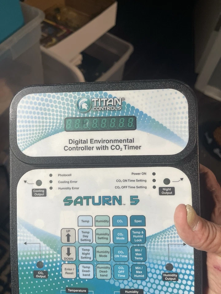 Titan Controls Saturn 5 Digital Environmental Controller With CO2 Timer Read - Image 1 of 4
