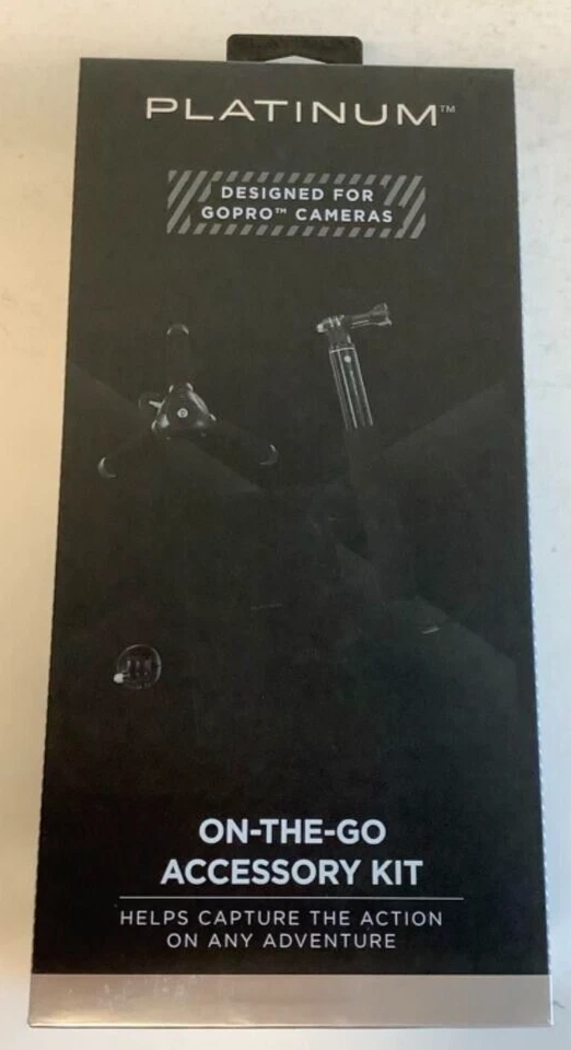 NEW Platinum PT-GPOTGK21 On-The-Go Accessory Kit for GoPro Action Cameras - Image 1 of 4