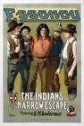 The Indians Narrow Escape Poster Us Poster Gilbert Anderson 1915 Old Movie Photo