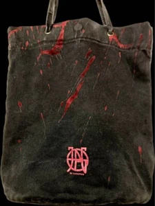FW98 GAULTIER Blood Splatter Handbag JP - Picture 1 of 4