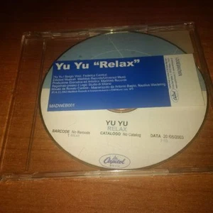 CDs PROMO YU YU "RELAX" MADWEB001 ITALY PS 2003 UNA TRACCIA NAUTILUS MASTERING - Imagen 1 de 1