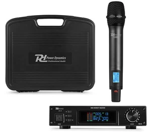 POWER DYNAMICS PD210 160 Kanal Profi True Diversity UHF Funk Mikrofon System - Bild 1 von 7