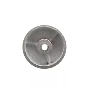 SCC - Solo rueda de hierro fundido de acero semi de 3" - Diámetro de 3/8" - Capacidad de 350 libras - Imagen 1 de 3