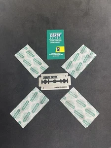 5er-Pack Derby EXTRA doppelseitige Sicherheitsrasierklingen - Bild 1 von 1