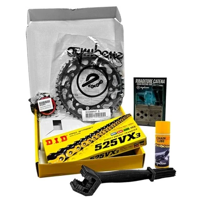 OGNIBENE MF8965 Kit Trasmissione DID Honda XL 700 V Transalp Corona Pignone - 2008 a 2013