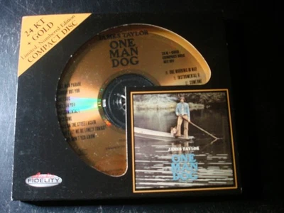 JAMES TAYLOR ONE MAN DOG 24 KT GOLD CD LIMITED EDITION - Image 1 of 2
