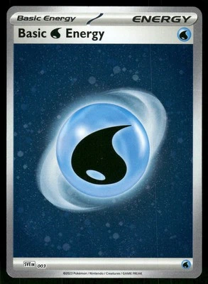 #003 Basic Water Energy (Cosmos Holo) SV01: Scarlet & Violet Base Set - Image 1 of 2