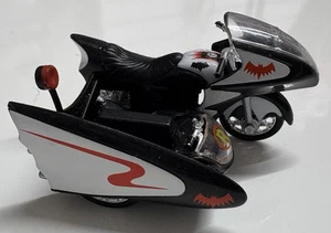 Batman Serie de TV Mattel Hot Wheels 1966 Batcycle & Sidecar - Imagen 1 de 9