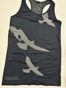 Oiselle Sz Small Racerback Fly Top Gray - Picture 1 of 3