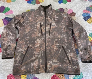 Columbia PHG recycled Wool Blend jacket coat Timberwolf Digital Camo L Regular - Picture 1 of 11