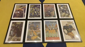 Michigan Wolverines Football / Framed Programs / Man Cave Fan Art / Memorabilia - Picture 1 of 4