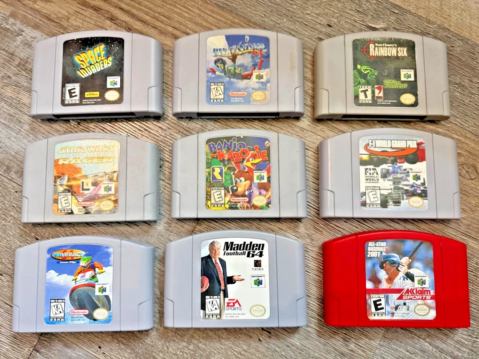 Nintendo N64 Games AUTHENTIC, TESTED, WORKING (You Chose!) - Image 1 of 1
