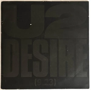 U2 -Desire 9:23- Very Rare 1-Sided UK Promo 12” / Custom Sleeve / Unreleased Mix - Picture 1 of 5