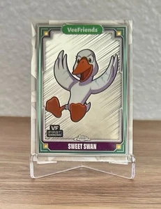 2025 Topps Chrome - VeeFriends First - Sweet Swan #64 - Picture 1 of 2