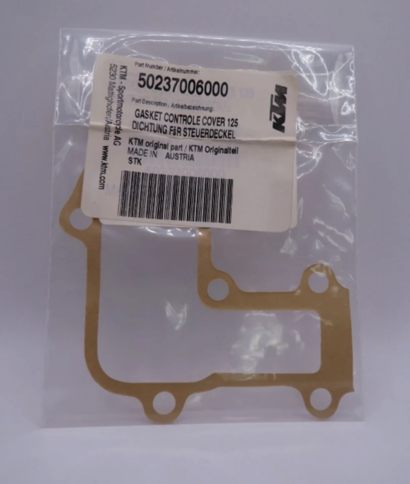 KTM 125 EXC 94 96-97,125 SX 95 排气阀垫片 502376000 — 第 1/1 张图片