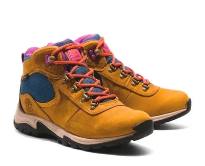 Timberland Mt. Bota de Senderismo Maddsen Impermeable Grano Completo Cuero Trigo Medio 10 EE. UU. Foto 1 de 4