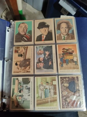 Juego completo de 96 cartas Three Stooges 1959 con envoltura excelente Foto 1 de 4