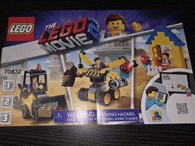 Lego The Lego Movie 70832 Emmets Builder Box Instruction Manual Only