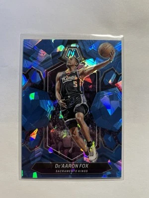 2023-24 Panini Mosaic #163 De'Aaron Fox Blue Ice Mosaic #105/125 - Image 1 of 3