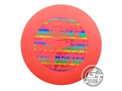 NOS Lightning X-OUT SureGrip Rubber Putter 178g Orange Rainbow Foil Putter Disc - Image 1 of 2