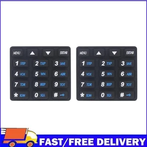 2pcs Digital Keyboard Replacement Parts Numeric Keypad for Baofeng UV-82 UV-82HP - Zdjęcie 1 z 12