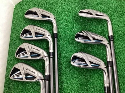 Taylormade SIM MAX Set di ferri 6-9+Pw+Aw+Sw TENSEI BLUE TM60 Flex-S destrorsi - Immagine 1 di 4