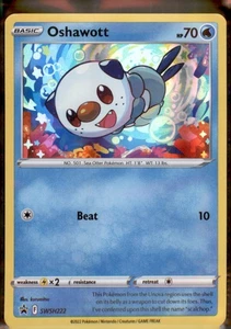 OSHAWOTT SWSH222 SWORD & SHIELD POKEMON (HOLO RARE PROMO, NM) - Picture 1 of 2