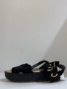 LOUIS VUITTON SANDALEN 36,5 Schwarz Gebraucht - Bild 1 von 5