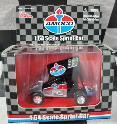 Dave Blaney #93 Amoco Racing 1999 1:64 scale Sprint Car Racing Championship - Image 1 of 3