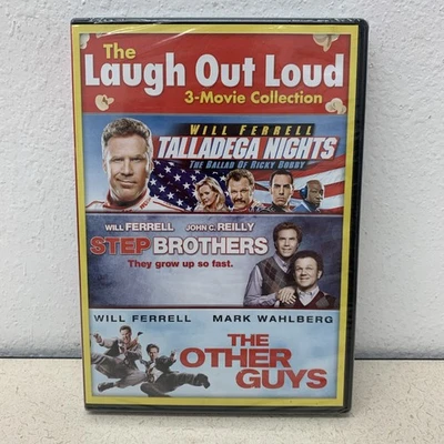 New DVD The Other Guys Step Brothers Talladega Nights Will Ferrell JCR SEALED! - Image 1 of 4