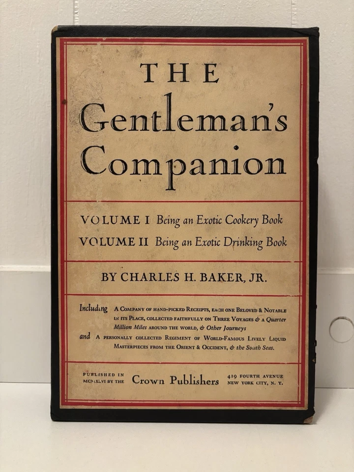 The Gentleman's Companion 1946 2 Volumes in Slipcase Christmas Gift Library Foto 1 de 4