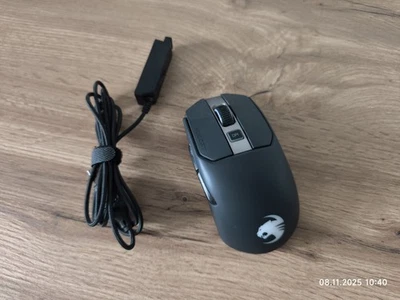 Roccat KAIN 120 AIMO Kabellose Gaming Maus - Schwarz Sehr Gut - Bild 1 von 4