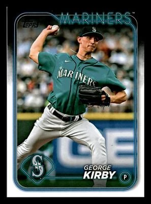 2024 Topps Series 1 George Kirby #75 Seattle Mariners Mint - Image 1 of 2