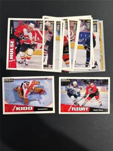 Set 13 carte squadra Calgary Flames 1996-97 Upper Deck da collezione - Foto 1 di 1