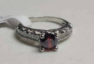 JACKPOT CANDLE RING Sz 8, Red round stone New with tags - Picture 1 of 5