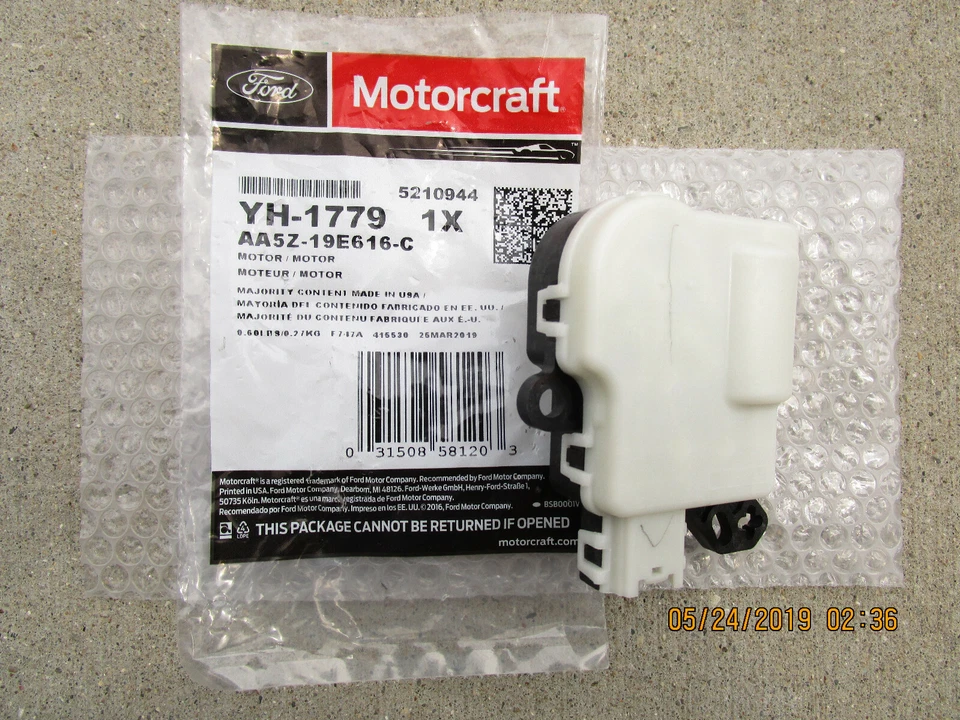 09-16 LINCOLN MKS 4D SEDÁN CALENTADOR CONTROL DE VACÍO MEZCLA PUERTA ACTUADOR NUEVO Foto 1 de 3