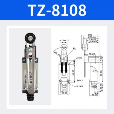 Interruptor de límite de viaje TZ-8108 Foto 1 de 4