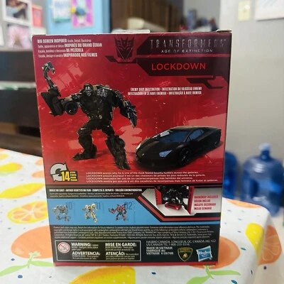 Hasbro Deluxe Lockdown Transformers Studio Series 11 Black Action Figure -... - Image 1 of 2