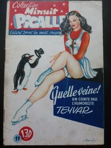 French Magazine – COLLECTION MINUIT PIGALLE No.11 (1951)– Pin-Ups, Short Stories - Imagen 1 de 13