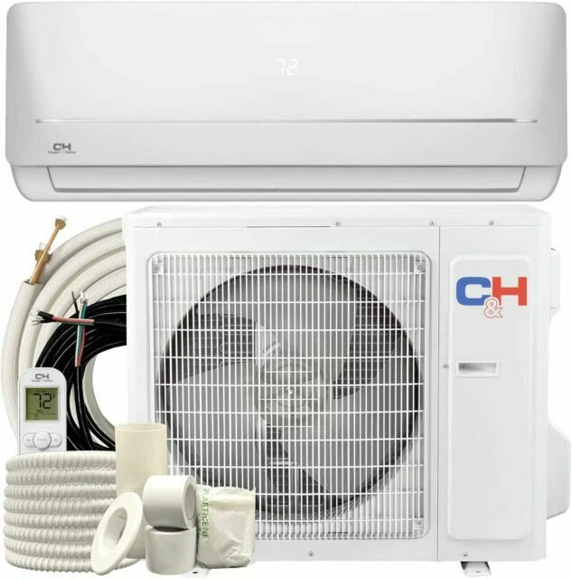 Cooper&Hunter Mia NG 12000BTU 1 Phase 115V 19 Seer Ductless Mini Split with Inverter Heat Pump - White (CH-NG12MIA115VI/O)